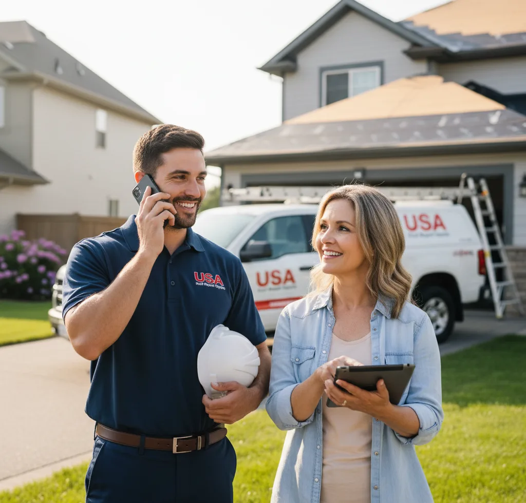 USA Roof Repair Experts customer support in Kirkland